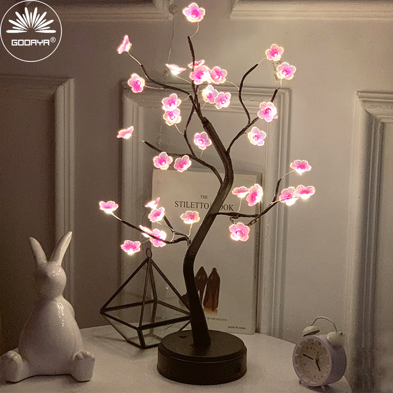 Bonsai Garden Dc - Table Tree Night Light Battery Powered