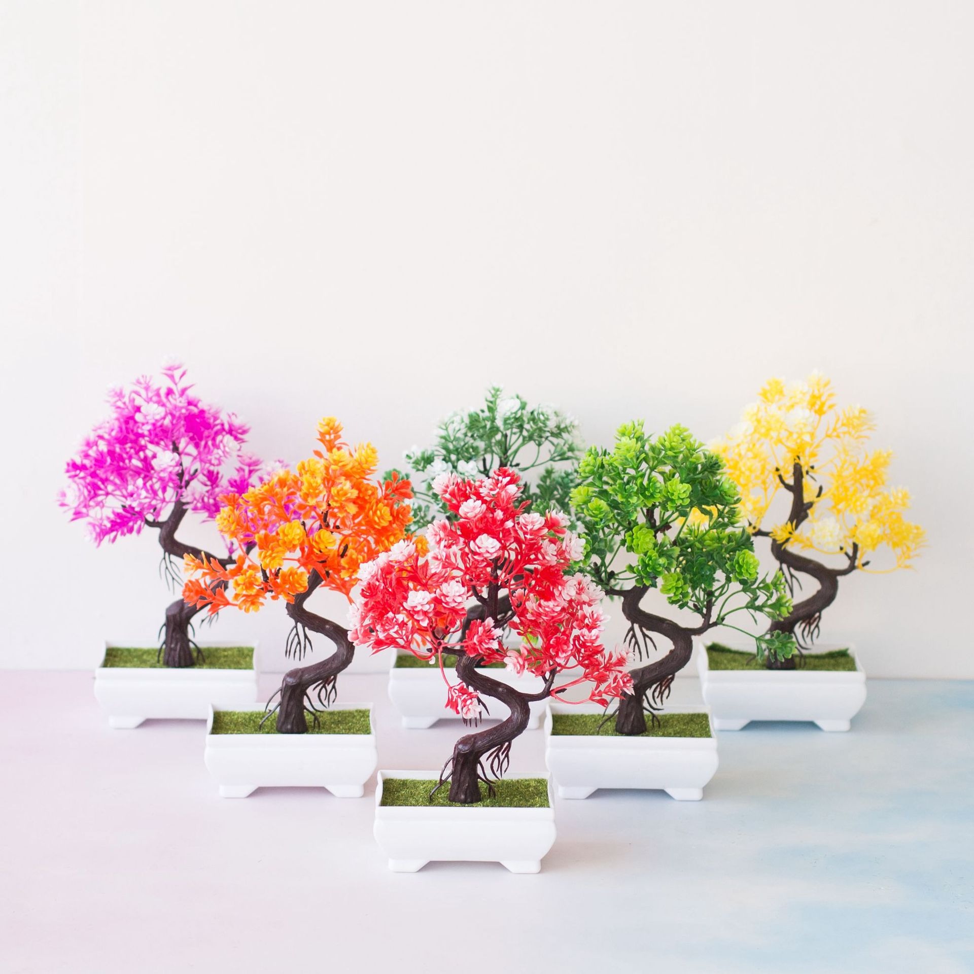Bonsai Tree Zen Garden - Artificial Potted Bonsai Small Tree Fake