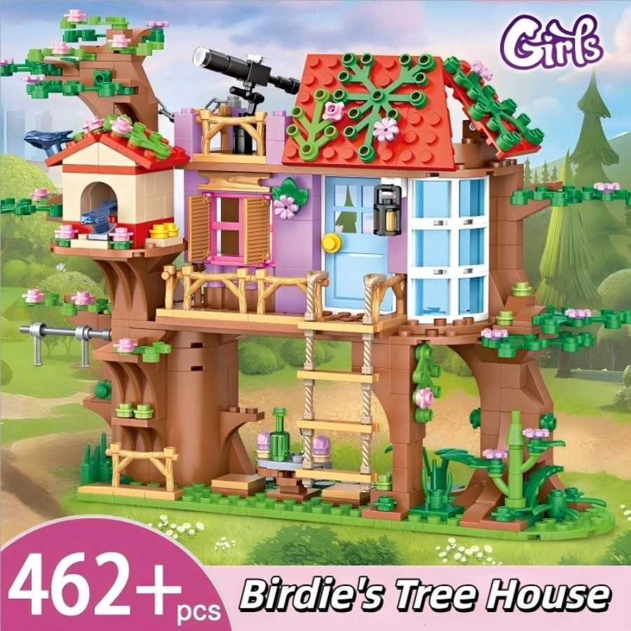 Bonsai Garden Tree - 462pcs City Friends Bird Tree House