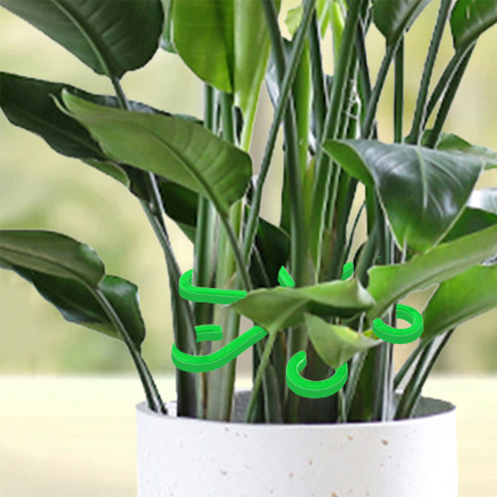 Us Bonsai Garden - 12Pcs Plant Stem Holders Plastic Support