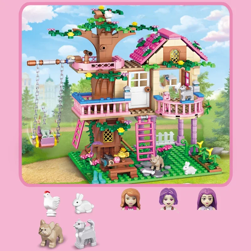 Friends City Tree House Summer - огляд і ціна Bonsai Garden Tree