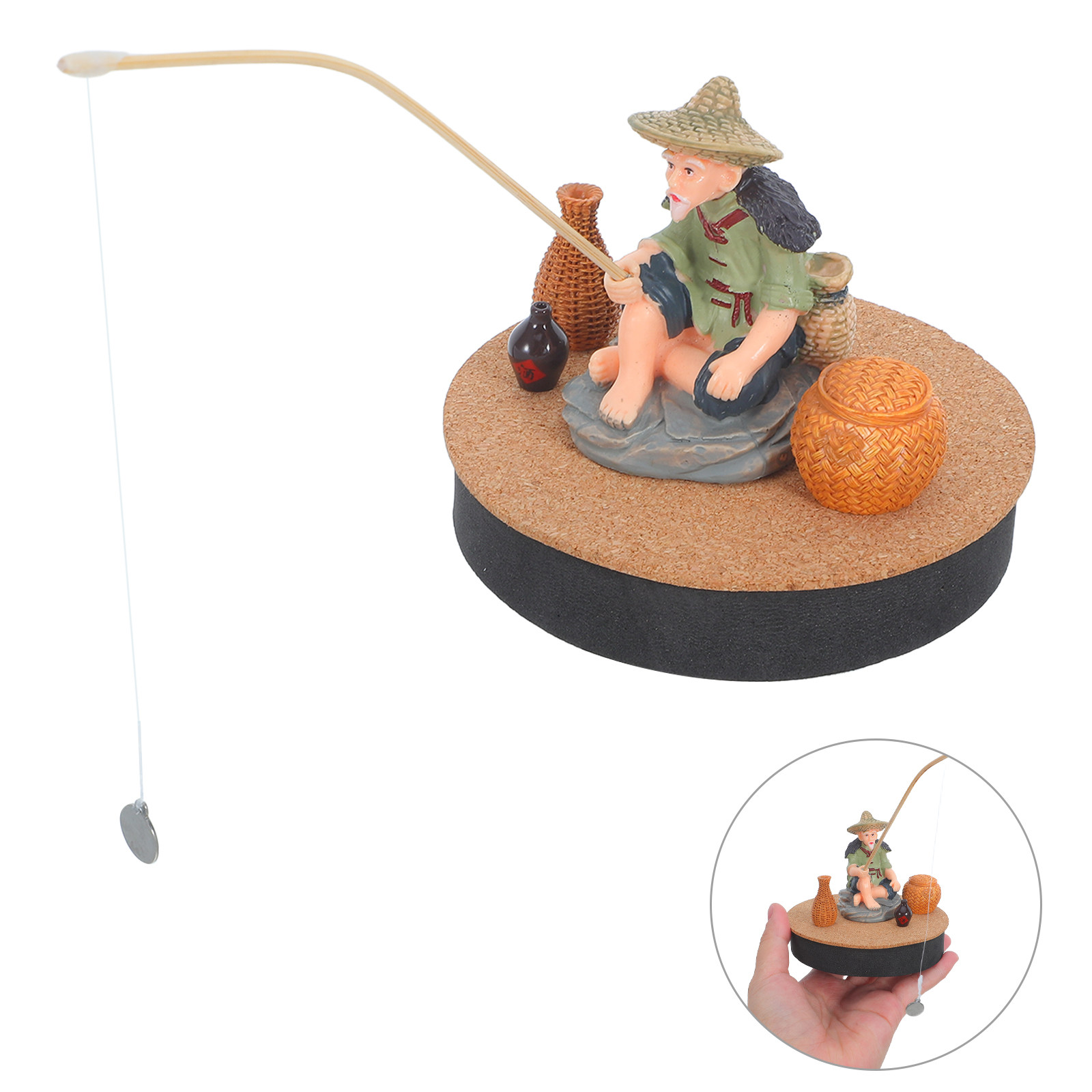 Floating Jiang Taigong Fishing - огляд і ціна Bonsai Tree Zen Garden