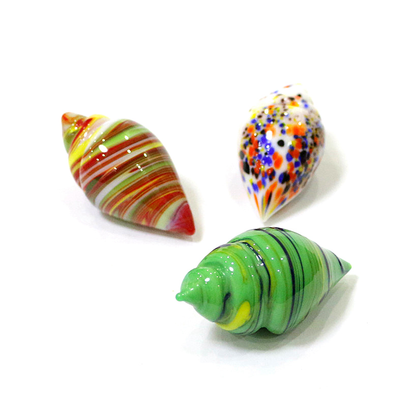 Cute Mini Glass Shell Conch Or - огляд і ціна Bonsai Garden Mini