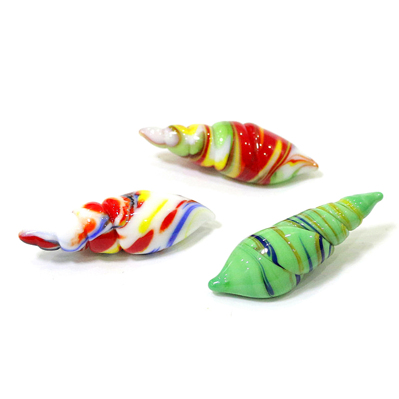 Cute Mini Glass Shell Conch Or - огляд і ціна Bonsai Garden Mini