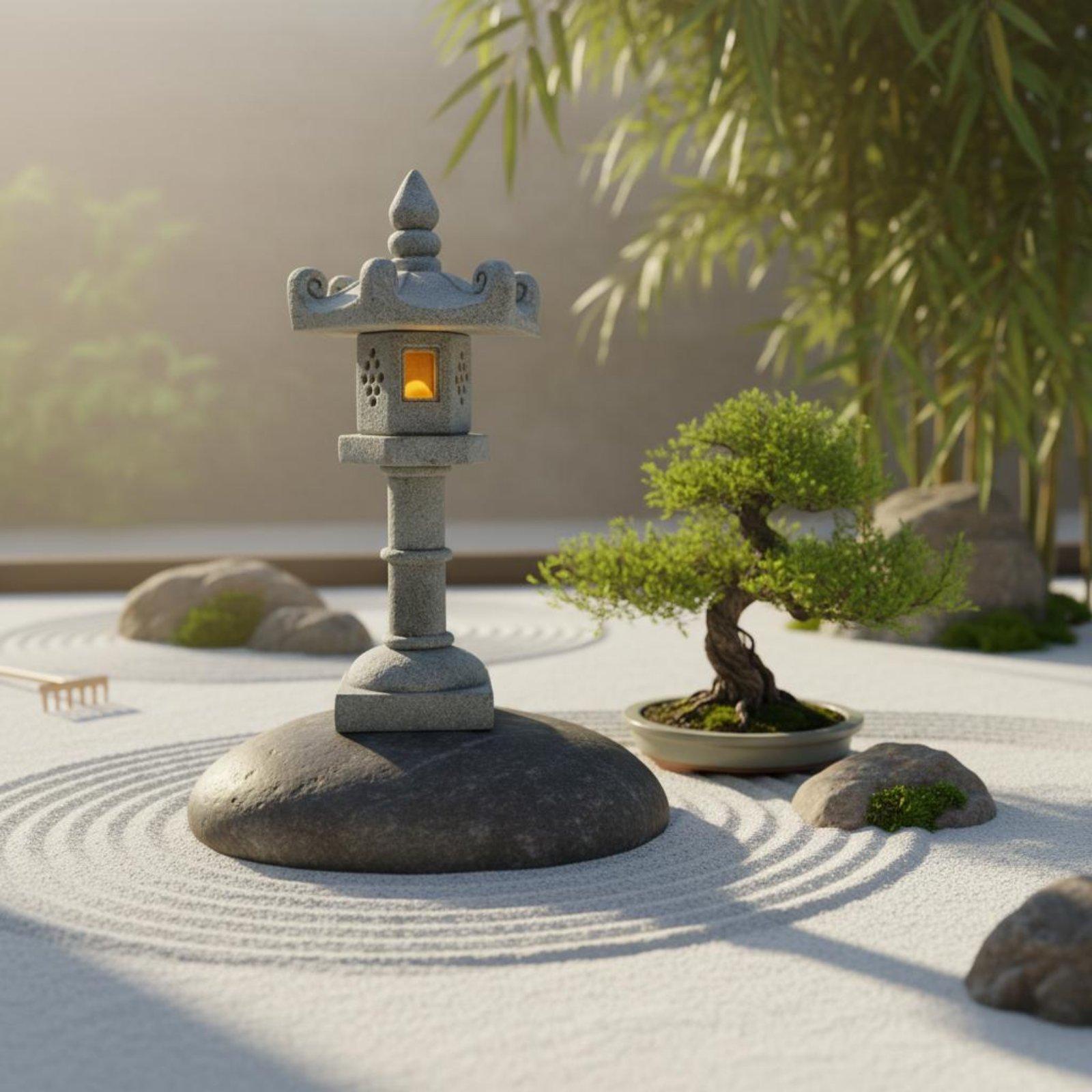 Landscaping Lantern Japanese S - огляд і ціна Bonsai Garden Dc