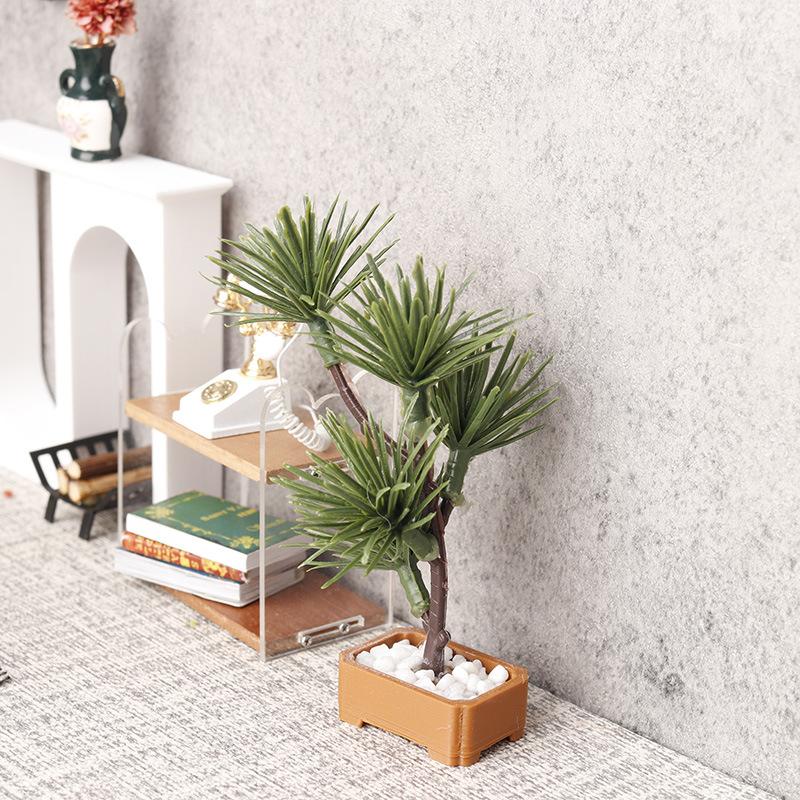 1Pcs 1/12 Dollhouse Simulation - огляд і ціна Us Bonsai Garden