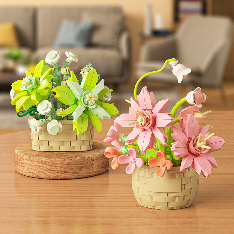 DIY MOC Potted Rose Sunflower  - огляд і ціна Bonsai Garden Experts