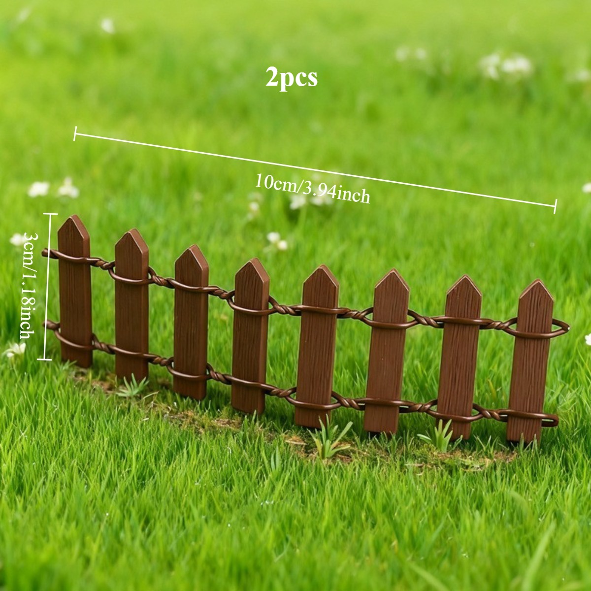 2pcs Mini Fence Garden and Bon - огляд і ціна Bonsai Garden Mini