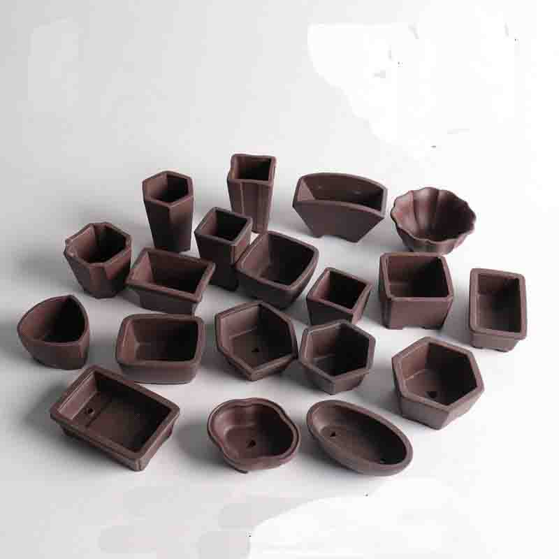 Yixing Purple Sand Flower Pot  - огляд і ціна Bonsai Tree Zen Garden