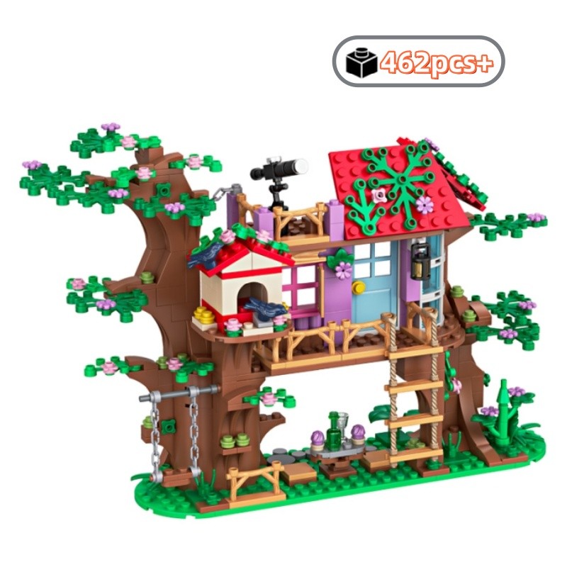 462pcs City Friends Bird Tree  - огляд і ціна Bonsai Garden Tree