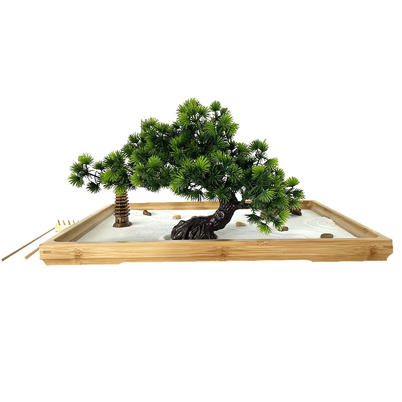 Japanese Zen Garden for Desk W - огляд і ціна Bonsai Tree Zen Garden