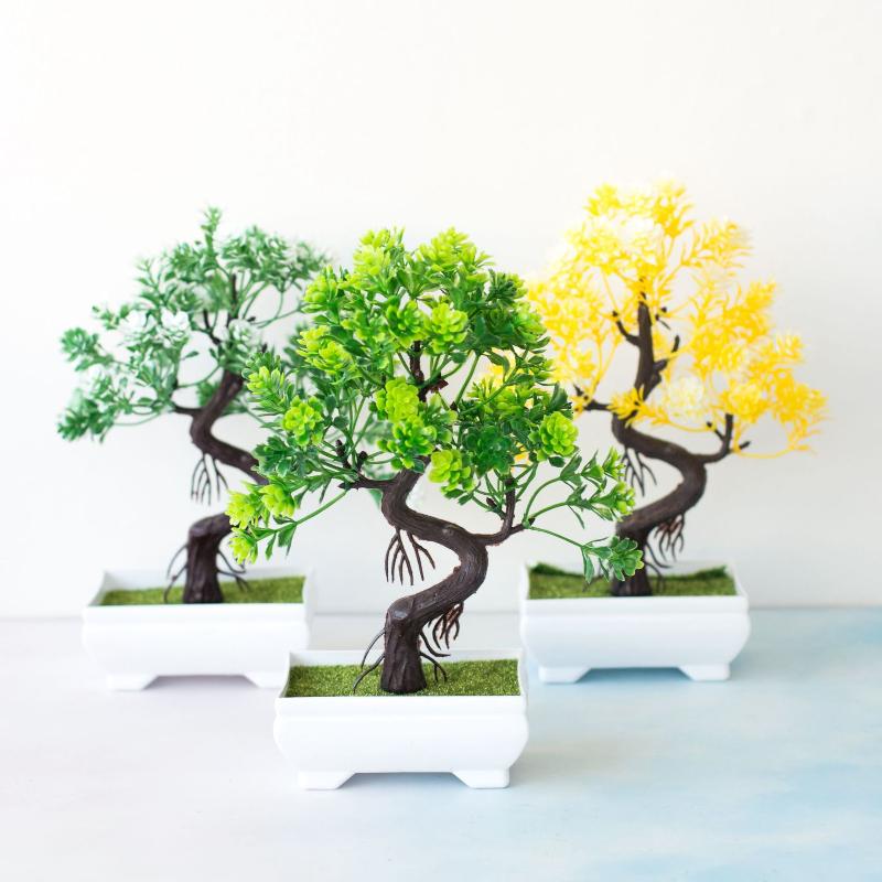 [MOA]Small Tree Pot Fake Plant - огляд і ціна Bonsai Tree Zen Garden