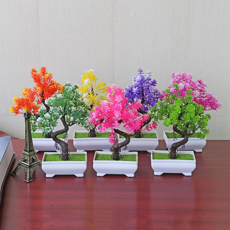 [MOA]Small Tree Pot Fake Plant - огляд і ціна Bonsai Tree Zen Garden