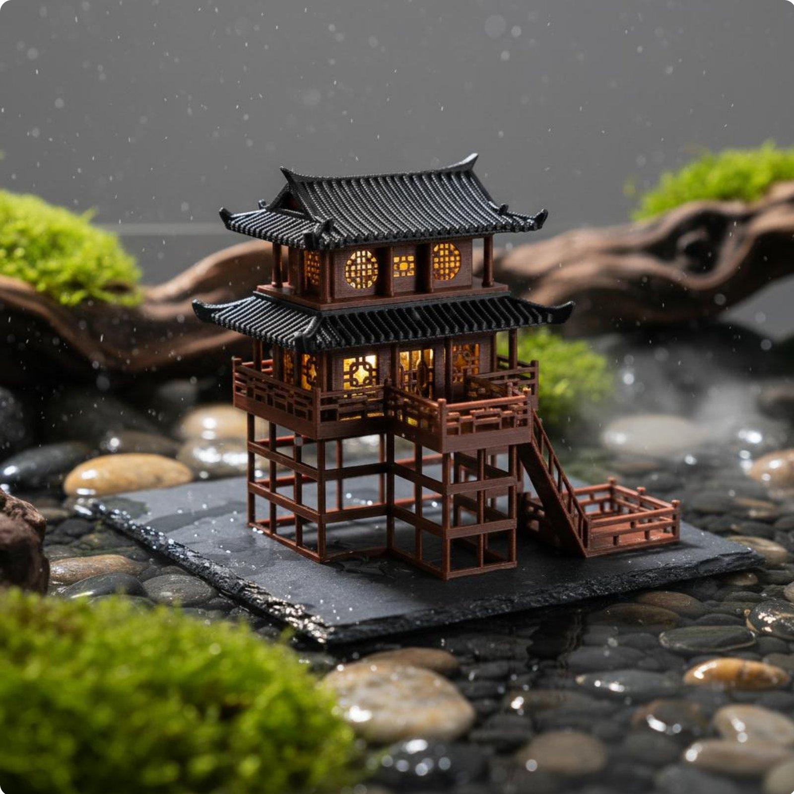 Bonsai House Tabletop Plastic  - огляд і ціна Us Bonsai Garden